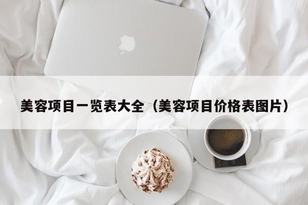 美容项目一览表大全（美容项目价格表图片）